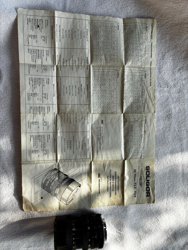 Obiettivo Soligor 35-70mm f/2.8-3.5