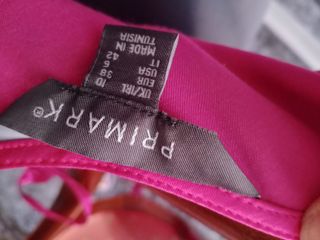 Vestido fiesta rosa satinado