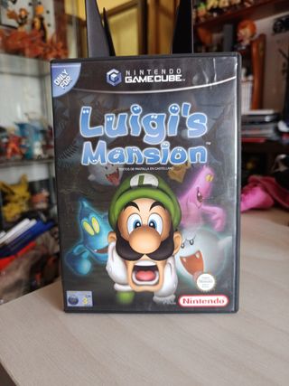 Luigi's Mansion Gamecube Caja
