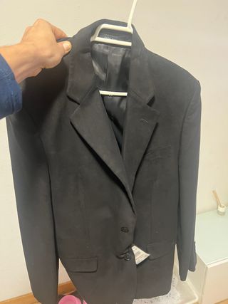 Chaqueta de traje Zara Negra Talla 50 Hombre