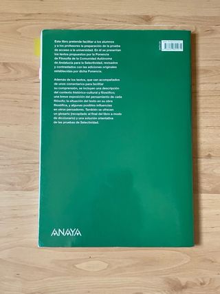 Libro Textos de filosofía