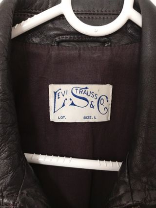Cazadora Cuero Levi's Talla L