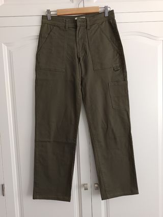 Pantalones cargo verde oliva