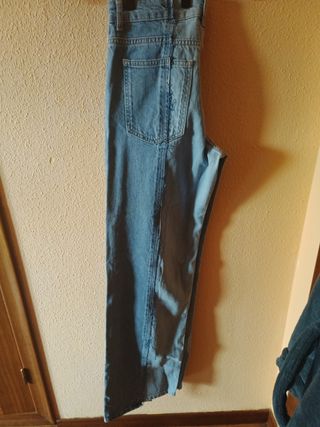 Pantalón vaquero Zara 2 tonos Talla S/36