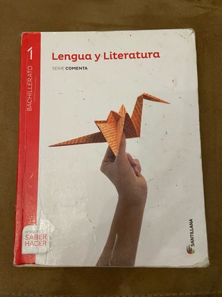Libro Lengua y Literatura Castellana 1bachillerato
