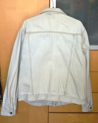 Cazadora Vaquera Azul Claro Hombre Talla XXL