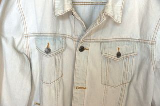 Cazadora Vaquera Azul Claro Hombre Talla XXL