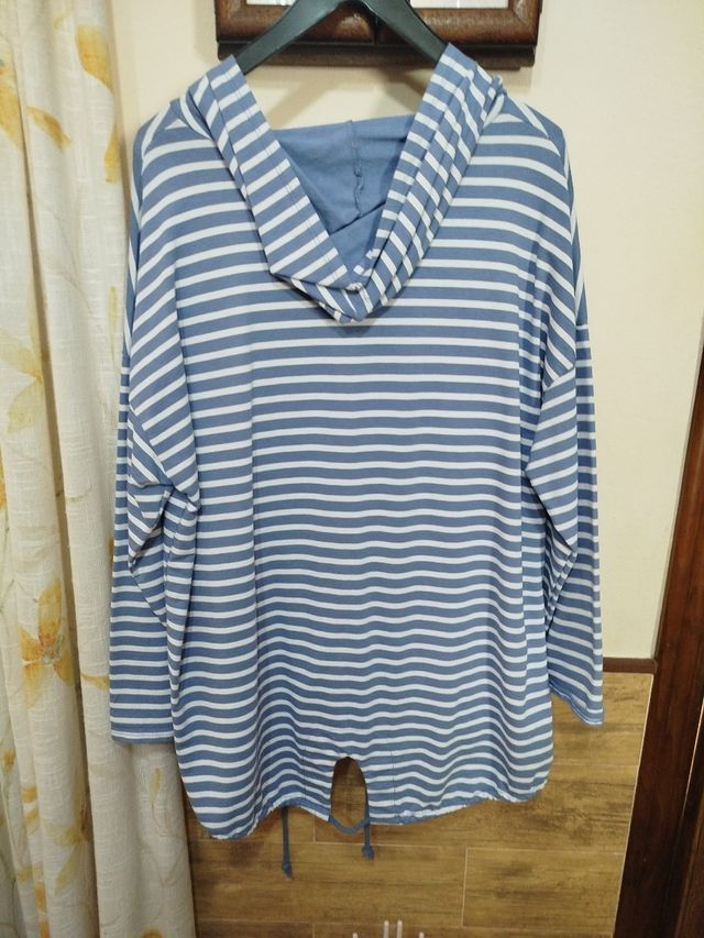 Chaquetilla de señora a rayas