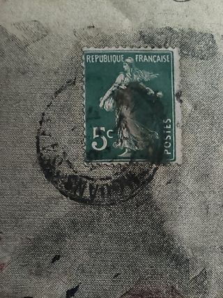 Le Petit Journal 1914 con Francobollo Collezione