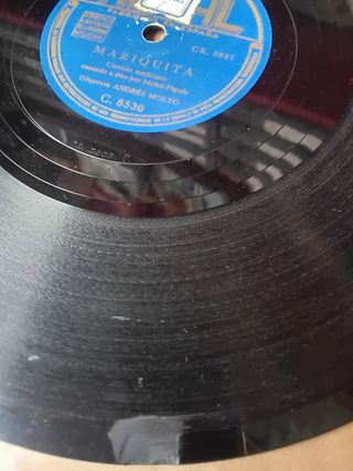 5 Discos gramófono foxtrot, rumba, bolero, corrido