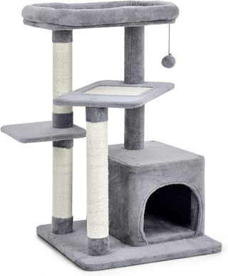 Albero per Gatti a 4 Piani, Torre per Gatti con Ti