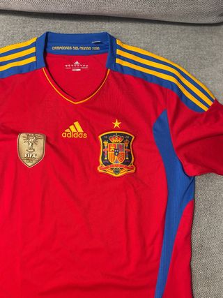Camiseta España 2010 Campeones del Mundo Adidas