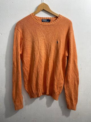 ¡¡OFERTA! Talla M Jersey Polo Ralph Lauren Naranja