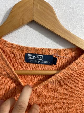 ¡¡OFERTA! Talla M Jersey Polo Ralph Lauren Naranja