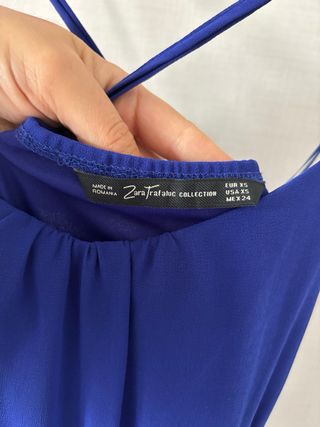 Vestido Zara Azul