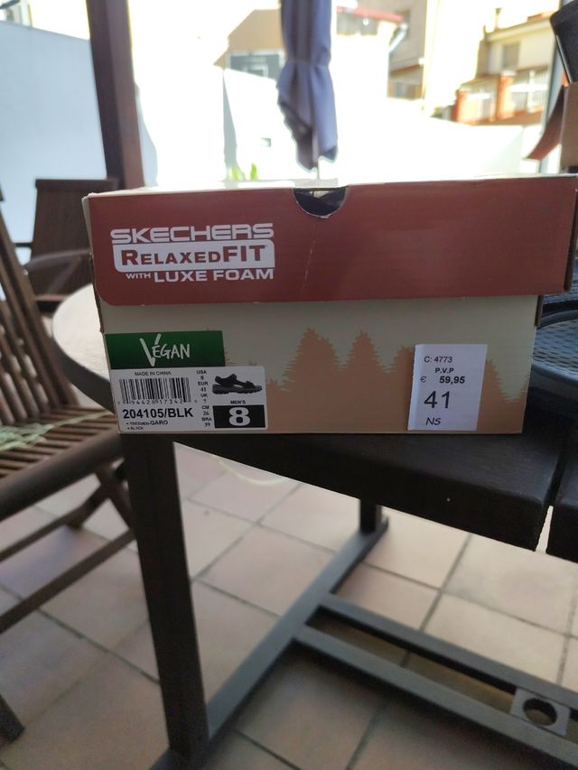 Sandalias Skechers Relaxed Fit Talla 41