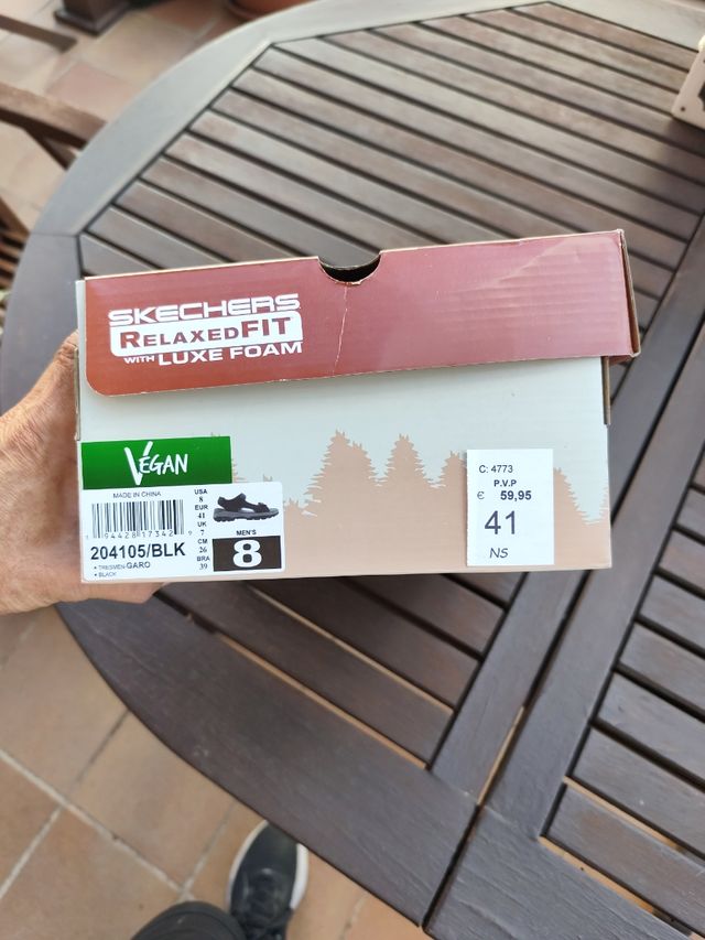 Sandalias Skechers Relaxed Fit Talla 41