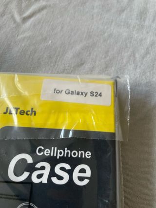 Funda JETech para Galaxy S24 Transparente