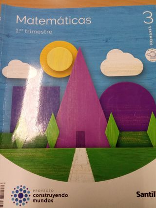 Libros matemáticas 3 primaria Santillana