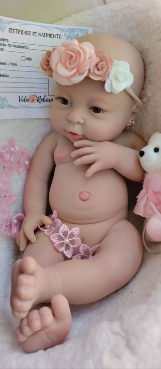 Bebé Reborn de Silicona 42 cm