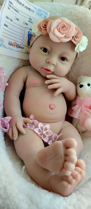Bebé Reborn de Silicona 42 cm