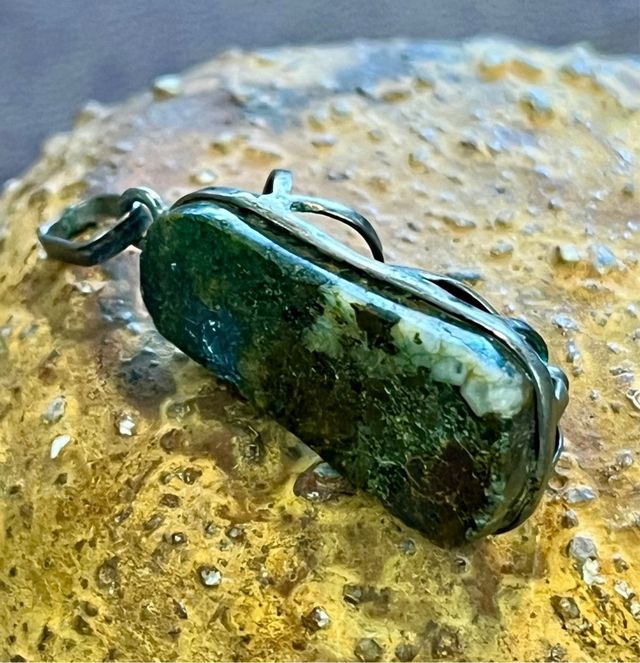 Colgante Plata Diseño Sandalia