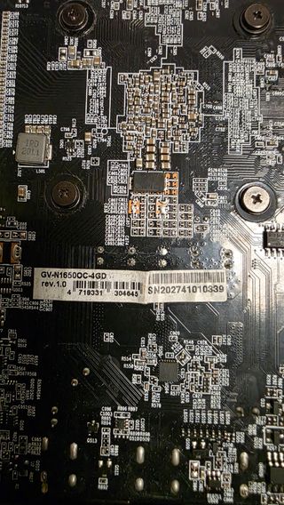Tarjeta Gráfica Gigabyte GTX 1650 OC 4GB