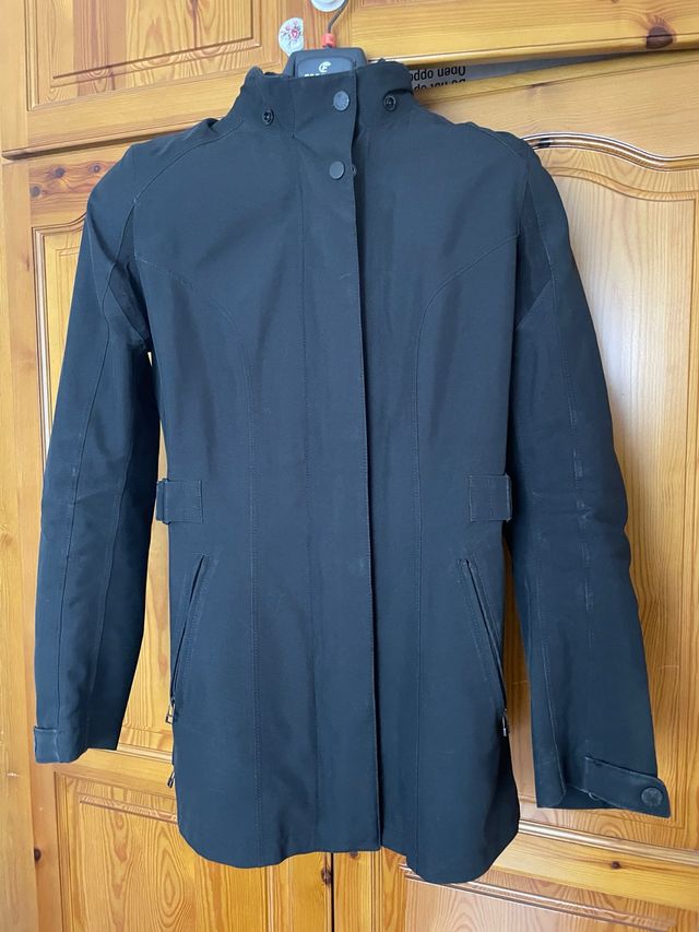 Cazadora Dainese Mujer Moto Negra