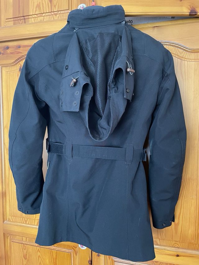 Cazadora Dainese Mujer Moto Negra