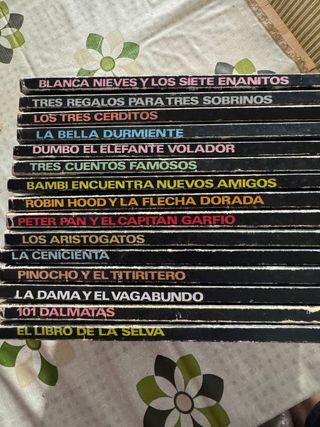 Walt Disney 15 libros 