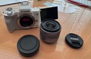 Canon EOS M50 Cámara Digital Blanca