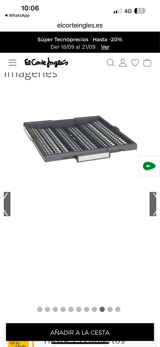 Urge! Lavavajillas Whirlpool 15 servicios NUEVO!!