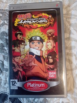 Videojuego Naruto Ultimate Ninja Heroes para PSP