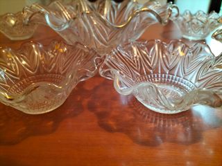 Coppa macedonia con 6 coppette in vetro