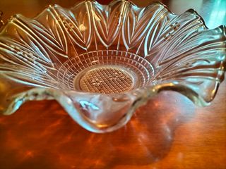 Coppa macedonia con 6 coppette in vetro