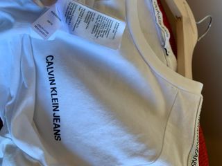 Camiseta Calvin Klein manga larga blanca Talla S