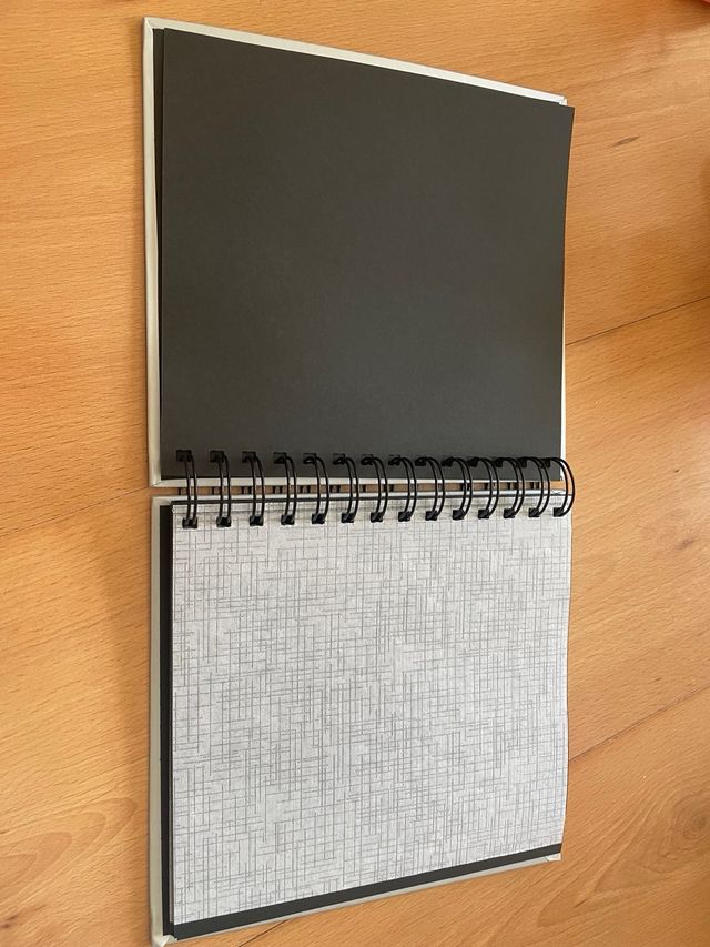 Novo álbum de fotografias com moldura