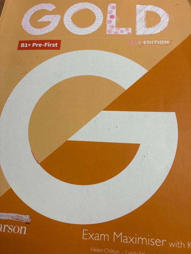 GOLD B1+ PRE-FIRST NEW EDITION EXAM MAXIMISER W...