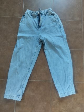 Pantalón vaquero ancho Zara