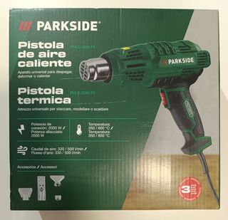 Pistola de aire caliente Parkside PHLG 2000 F5