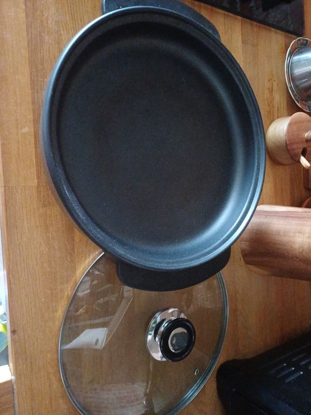 Parrilla Eléctrica Negra.