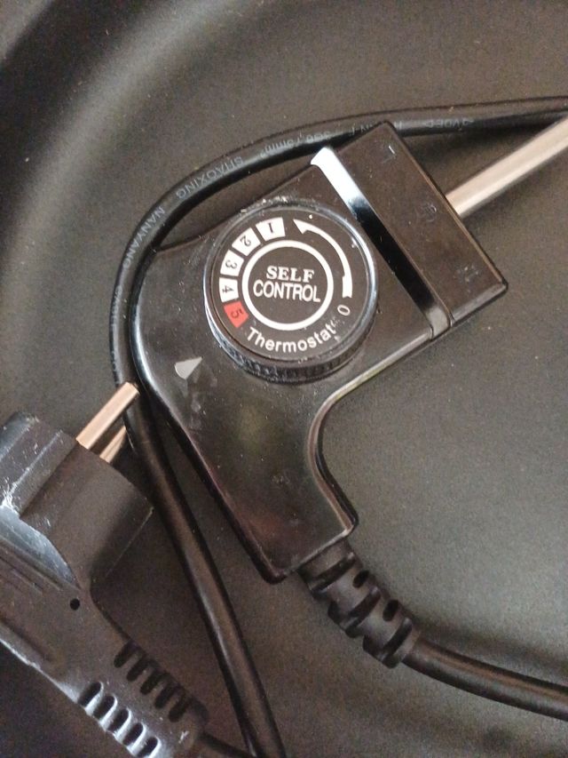 Parrilla Eléctrica Negra.