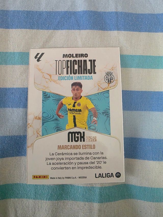 MEGA Panini Fichaje Moleiro 25/26