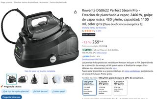 Estación de planchado Rowenta Perfect Steam Pro