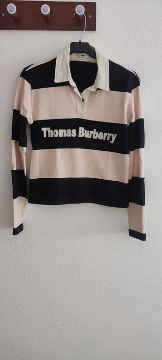 Polo Burberry Talla M Rayas