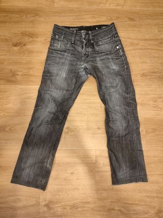 Pantalones vaqueros Jack Jones grises Talla M