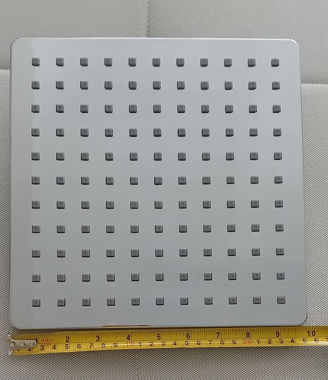 Rociador Ducha Acero Inox 250mm