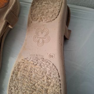 Sandalias Porronet Beige