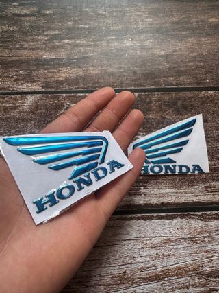 EMBLEMAS HONDA CARENADO DEPÓSITO MOTO LOGO CBR 