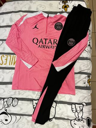 Tuta PSG Bambino/a Rosa/Nero Taglia XS
